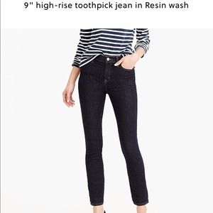 J Crew High rose skinny jeans size 27